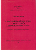 Kabán Annamária - A magyar tudományos stílus a kezdetektől a felvilágosodás koráig