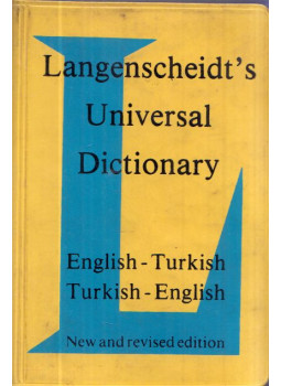 H.-J. Kornrumpf, Resuhi Akdikmen - Langenscheidt Universal Dictionary English-Turkish Turkish-English H.-J. Kornrumpf, Resuhi Akdikmen - Langenscheidt Universal Dictionary English-Turkish Turkish-English, München 1989 antikvár könyv