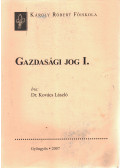 Dr. Kovács László - Gazdasági jog I.