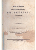 Kis János - Kis János Superintendens ' emlékezései életéből maga által följegyezve (1845)
