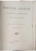 Hevesi József,Karczag Vilmos (szerk.) - Magyar Géniusz -Társadalmi, szépirodalmi és művészeti hetilap I. évfolyam 1892. I-II. kötet egyben