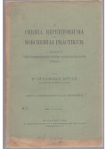 Dr. Bugarszky István - A chemia repetitoriuma és borchemiai practikum - A Budapesti Szőlő- és Borgazdasági felsőbb tanfolyam hallgatói számára