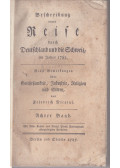 Friedrich Nicolai - Beschreibung einer Reise durch Deutschland und die Schweiz (Német útikönyv - Svájc) (1787)