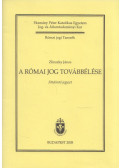 Zlinszky János - A római jog továbbélése