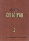 Lux László - Magyar Építőipar 1952/2.