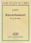 Liszt Ferenc - Klavierkonzert Nr. 1, Es-Dur