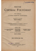 Plank Jenő (szerk.) - Magyar chemiai folyóirat XXXVIII-XLI. évfolyam 1932-1935. 1-12. (4 teljes évfolyam egybekötve)