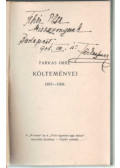 Farkas Imre - Farkas Imre költeményei (dedikált)