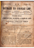 Dr. Ballagi Mór (szerk.) - Protestáns Egyházi és Iskolai Lap 1871. Tizennegyedik évfolyam
