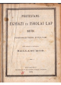 Dr. Ballagi Mór (szerk.) - Protestáns Egyházi és Iskolai Lap 1879. Huszonkettedik évfolyam