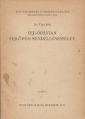 Dr. Vígh Béla - Fejlődéstan