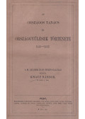 Knauz Nándor - Az Országos Tanács és Országgyűlések története 1445-1452
