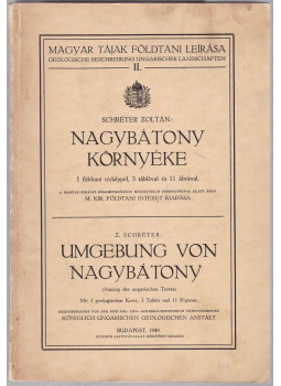 Schréter Zoltán - Nagybátony környéke Schréter Zoltán - Nagybátony környéke, Budapest 1940 antikvár könyv