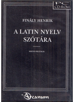 Finály Henrik - A latin nyelv szótára Finály Henrik - A latin nyelv szótára, Budapest 0 antikvár könyv
