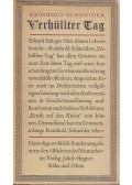 Reinhold Schneider - Verhüllter Tag