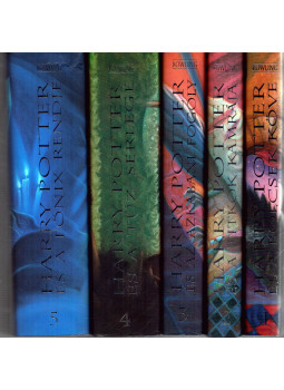 J. K. Rowling - Harry Potter 1-5. J. K. Rowling - Harry Potter 1-5., null 2002 antikvár könyv