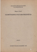 Megyeri József - Számítógépes folyamatirányítás