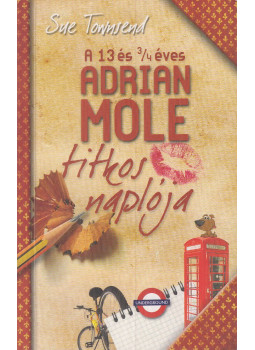 Sue Townsend - A 13 és 3/4 éves Adrian Mole titkos naplója, Budapest 0 antikvár könyv