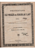 Ballagi Mór - Protestáns Egyházi és Iskolai Lap 1882. Huszonötödik évfolyam