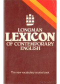 McArthur, Tom - Longman Lexicon of Contemporary English