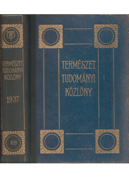 Dr. Gombocz Endre - Természettudományi Közlöny 1937. (teljes) Dr. Gombocz Endre - Természettudományi Közlöny 1937. (teljes), Budapest 1937 antikvár könyv