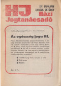 Leveles László - Házi jogtanácsadó 1987/10.
