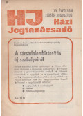Leveles László - Házi jogtanácsadó 1988/8.