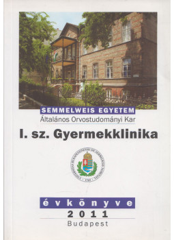 Tulassay Tivadar - I. Sz. Gyermekklinika évkönyve 2011 Tulassay Tivadar - I. Sz. Gyermekklinika évkönyve 2011, Budapest 2012 antikvár könyv