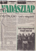 Csekó Sándor - Magyar Vadászlap 1991-1992 0. évfolyam 0. szám, 1992. 1. évf. 1-6 szám (teljes )