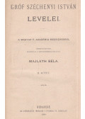 Majláth Béla - Gróf Széchenyi István levelei II.