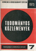 Liptai Ervinné - Tudományos közlemények 7.