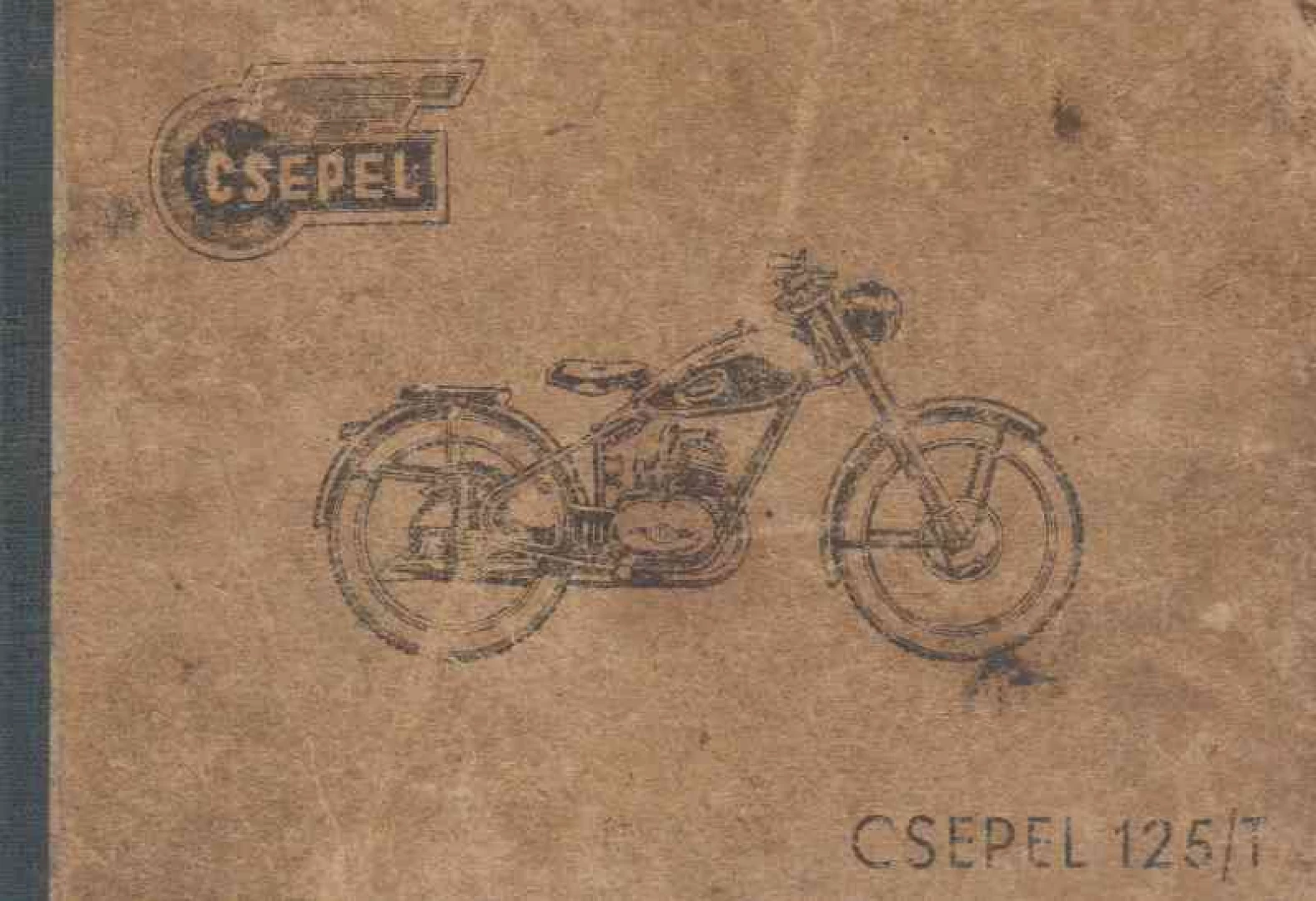  - Csepel 125/T motorkerékpár előnézeti kép