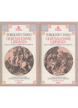 Tasso, Torquato - Gerusalemme Liberata I-II. Tasso, Torquato - Gerusalemme Liberata I-II., Milano 1982 antikvár könyv