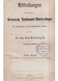  - Mittheilungen aus dem Bunde der Grossen National-Mutterloge II. évf. 1. füzet
