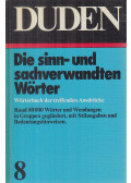 Wolfgang Müller - DUDEN Die sinn- und sacherwandten Wörter