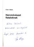 Rusz Alajos - Harcművészet fiataloknak (dedikált)