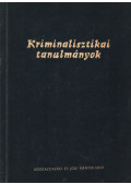 Dr. Gödöny Jószef - Kriminalisztikai tanulmányok III.