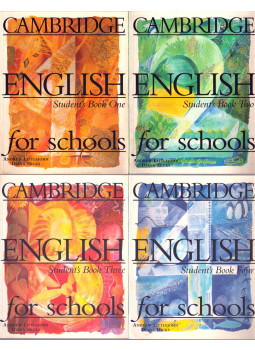 Andrew Littlejohn, Diana Hicks - Cambridge English for schools - Student's Book 1-4. Andrew Littlejohn, Diana Hicks - Cambridge English for schools - Student's Book 1-4., Cambridge 1996 antikvár könyv