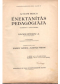 Kacsoh Pongrác dr. - Az elemi iskolai énektanítás pedagógiája