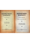 Több szerző - 5 db Szövetségi Évkönyv