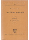 AUE, HARTMANN VON - Der arme Heinrich