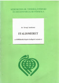 Dr. Seregi Andrásné - Italismeret