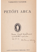 Várkonyi Nándor - Petőfi arca (dedikált)