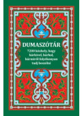 Cserháthalápy Halápy Gábor - Dumaszótár