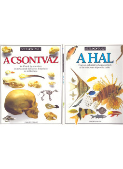 Steve Parker - 2 kötet a Szemtanú sorozatból: A csontváz - A hal Steve Parker - 2 kötet a Szemtanú sorozatból: A csontváz - A hal, Budapest 1990 antikvár könyv