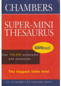 MANSER, MARTIN - Chambers Super-Mini Thesaurus