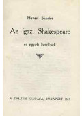 Hevesi Sándor - Az igazi Shakespeare és egyéb kérdések
