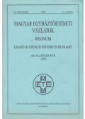 Szántó Konrád - Magyar Egyháztörténeti Vázlatok 1998/1-2.