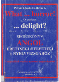 Pelyvás I.,Szabó Cs.,Rovny F. - What...horror! Or perhaps ...delight?