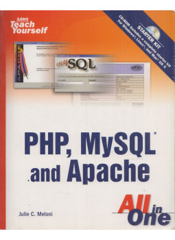 Julie C. Meloni - Sams Teach Yourself Php, Mysql And Apache All in One Julie C. Meloni - Sams Teach Yourself Php, Mysql And Apache All in One, Indianapolis, Indiana 2005 antikvár könyv